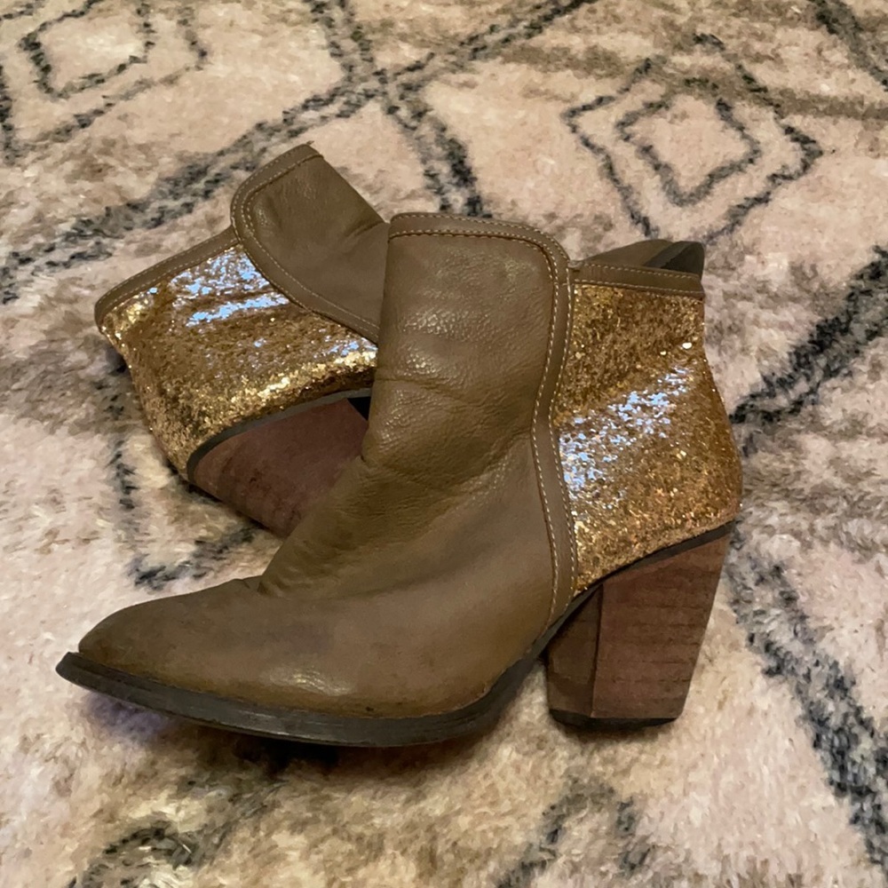 Cute Glittery Booties